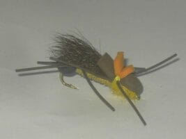 Foam bullethead golden fly