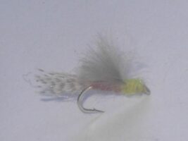 Cdc caddis adult blue dun fly
