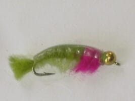 Tungsten Olive Pink fly