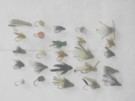 25 assorted muddlers fishing flies