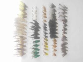 75 Assorted muddlers fishing flies