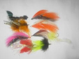 100 assorted tandem pike flies