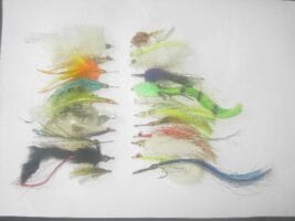 75 Assorted Saltwater fly fishing flies