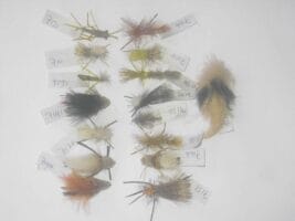 25 Assorted special fly fishing flies