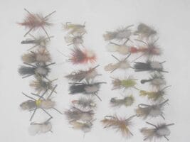 100 Assorted special fly fishing flies