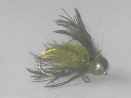 BeadHead Caddis Pupa Olive nymph