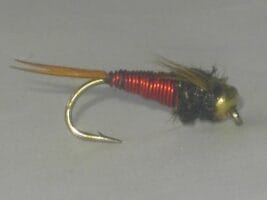 Red Beadhead Copper John