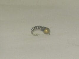 Black Beadhead Zebra Midge