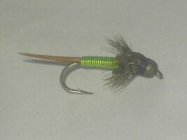 Bead Head Copper John Chartreuse