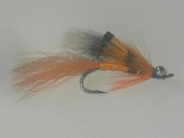 Alley shrimp orange bead chain