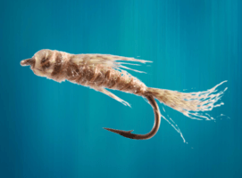 Bird's Nest, Bead Head, Tan nymph fly