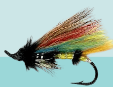 Jock Scott Salmon Fly