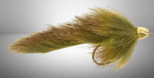 Olive Slumpbuster zonker fly