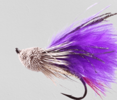 Sparkle Minnow Purple Black
