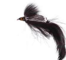 Zonker, Silver-Black fly