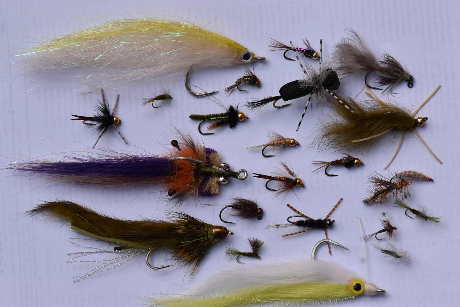 assorted flies - Elburgon Flies Supplier