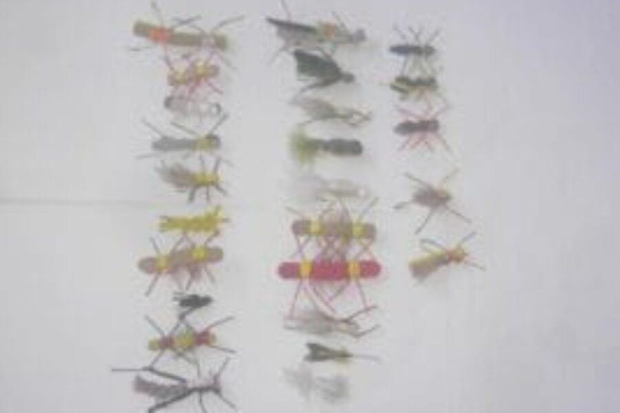 25 Assorted Foam flies for sale